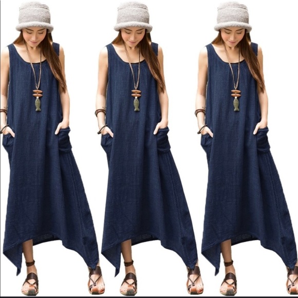 🌟5🌟🔥SOLDOUT🔥🆕Camille Crepe Maxi w Pockets🌟 - Picture 2 of 8